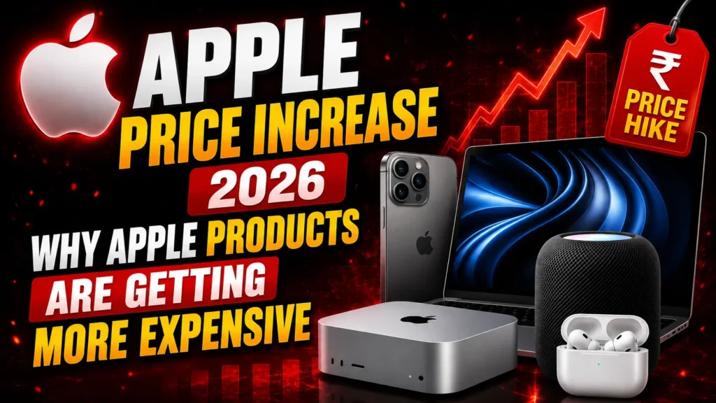 Apple Price Increase 2026 | vasutechs