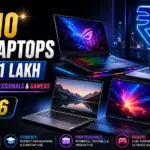 Top 10 Best Laptops Under ₹1 Lakh for Students, Professionals & Gamers (2026)