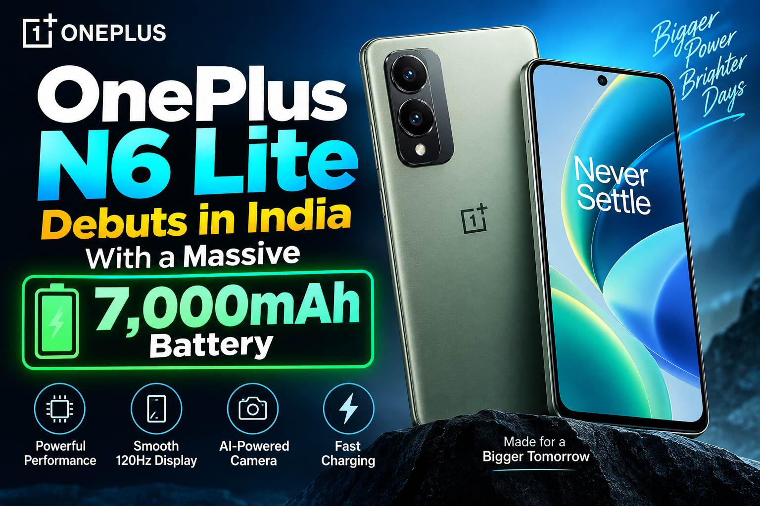 OnePlus N6 Lite Debuts in India With a Massive 7,000mAh Battery