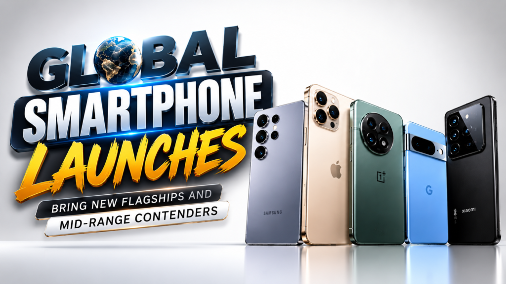 Global Smartphone Launches Bring New Flagships and Mid-Range Contenders