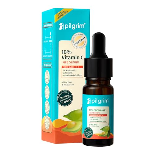 PILGRIM Pilgrim 10% Vitamin C Face Serum for Glowing Skin with Niacinamide – 10ml