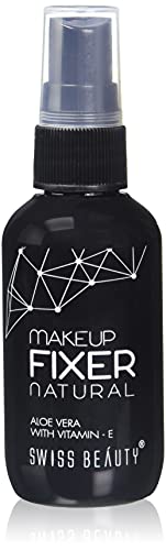SWISS BEAUTY Swiss Beauty Long lasting Misty Finish Professional Makeup Fixer Spray for Face makeup | With Aloe Vera and Vitamin- E | Light weight, quick dry makeup Setting spray |70 ML|
