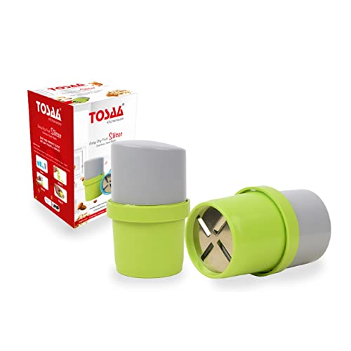 Tosaa Tosaa Dry Fruit Cutter, Slicer, Grinder, Chocolate Cutter and Butter Slicer with 3 in 1 Blade Almonds, Cashews- Color May Vary (Pack of 1, Abs/Unbreakable)