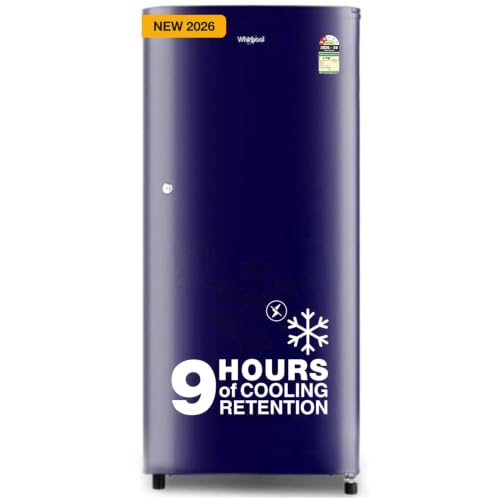 Whirlpool Whirlpool 184 L 2 Star Direct-Cool Single Door Refrigerator (205 WDE CLS 2S SAPPHIRE BLUE-Y, Blue, 2026 Model)