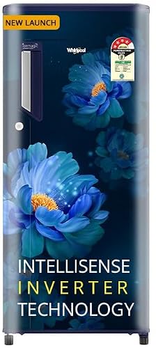 Whirlpool Whirlpool 192 L 4 Star Icemagic Powercool Direct-Cool Single Door Refrigerator (215 IMPC PRM 4S SAPPHIRE PEONY-Y, Blue, 2026 Model)