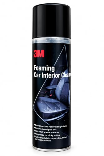 3M 3M Foaming Car Interior Cleaner, 580g | Deep Cleaning Foam for Car Seats, Carpets, Mats, Dashboard, Vinyl, Leather & Plastic Surfaces