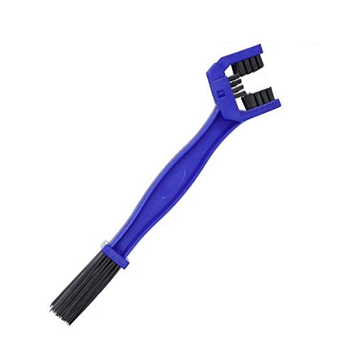 Allextreme AllExtreme ‎CYL-06-T Multi-Purpose Bike Chain Cleaner Brush with Soft & Long Bristles Ideal for Quick Cleaning of Cycles, Motorcycles (Blue)