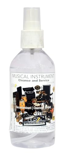 CERO CERO MUSICAL INSTRUMENT Decontaminate Cleanse & Service (200ml) Shine Spray Cleaner for Instruments- Guitars, keyboards, digital pianos, Woodwind.