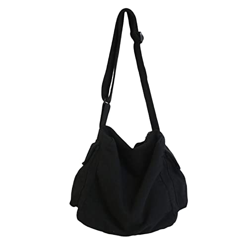 CLUB BOLLYWOOD CB®Multifunction Canvas Hobo Bag Durable Women Men Vintage Style for Work Beach Black|Clothing, Shoes & Accessories | Womens Handbags & Bags| Womens Handbags & Bags|1 Piece Canvas Hobo