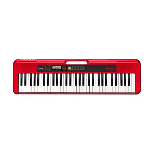 Casio Casio CT-S200 Casiotone 61-Key Portable Keyboard (Red)