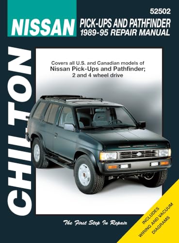 Cengage Learning Nissan Pick Ups & Pathfinder (89 – 95) (Chilton) (Chilton’s Total Car Care Repair Manual)