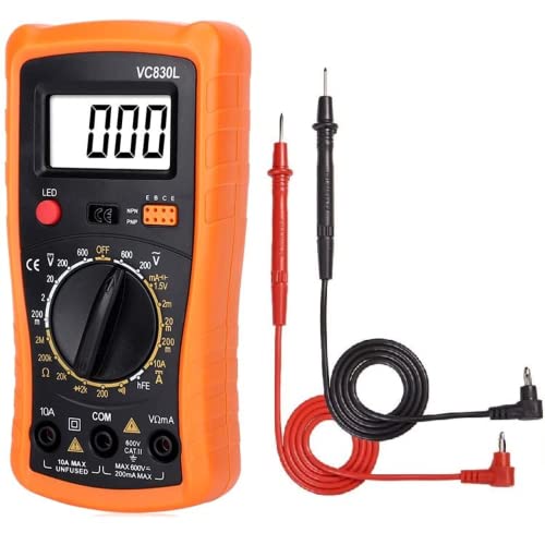 Corslet Corslet Digital Multimeter Multimeter Kit Multi Meter Digital Multi Meter Voltage Meter Maltimimiter Digital Digital Multimeter for Electronic Digital Multimeter Kit