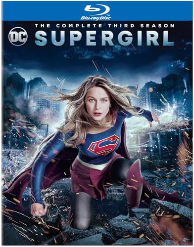 E Excel Home Videos DC: Supergirl – The Complete Season 3 (Blu-ray + Digital Copy) (4-Disc Box Set) (Uncut | Slipcase Packaging | Region Free Blu-ray | US Import)