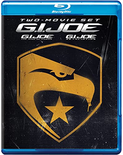 E Excel Home Videos G.I. Joe 2 Movies Collection: G.I. Joe: The Rise of Cobra (2009) + G.I. Joe: Retaliation (2013) (2-Disc)