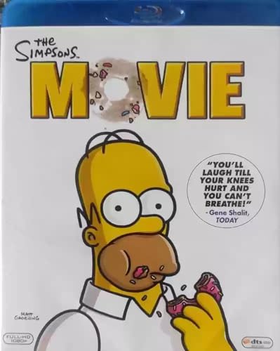 E Excel Home Videos The Simpsons Movie (Theatrical Version) (Region C Blu-ray)