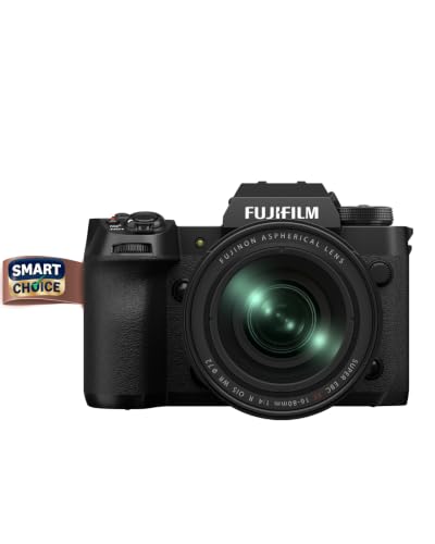 Fujifilm Fujifilm X-H2 40MP APS-C X-Trans Sensor|Pixel Shift|IBIS System|Ultra High Resolution Mirrorless Camera|8k 30p|Subject Tracking with XF16-80mm f/1:4 Lens for pro Photographers and videographers
