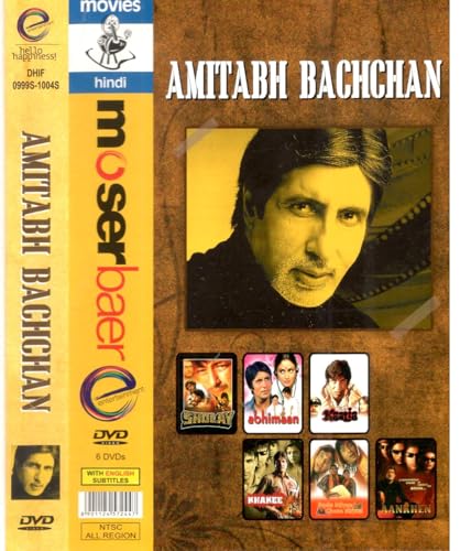 Generic Amitabh Bachchan – ( 6 Disc Set )DVD