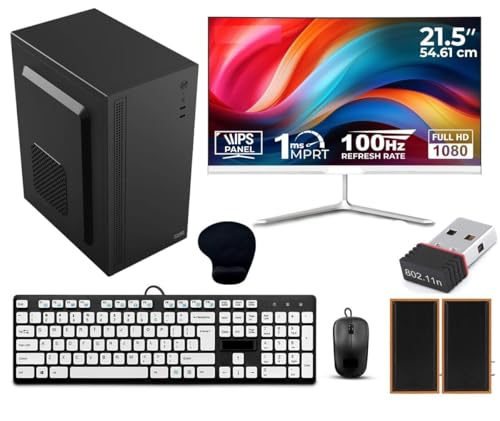 Generic Desktop Computer Set, i7 3770, 16GB RAM, 256GB SSD, 22-inch Full HD Monitor, Windows 10, with Google Chrome, Wi-Fi Dongle, Keyboard Mouse, Speaker