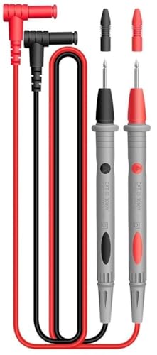 Hty Digital Multimeter Wire for testing current, Voltage, Test meter Leads, voltmeter Probe, Cord Probe Set, Test Cable Pair for Universal Digital multimeter, Detector Lead Wire Probes, Sharp Lead