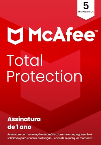 McAfee Mcafee Total Protection 5 Antivirus – Award Winning Digital Threat Protection Program, Unwanted Programs, Multi Device – 5 Devices – Windows