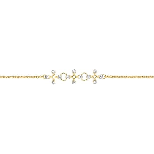 Mia by Tanishq Mia by Tanishq 14 KT Diamond Delicate Bloom Bracelet For Women(553026BOXBAA092BD000012) 2.274 g