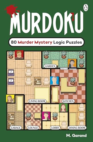 Michael Joseph Murdoku: 80 Murder Mystery Logic Puzzles | A Full-Colour Puzzle Book with Sudoku-Inspired Logic, Detective Challenges & Crime-Solving Fun