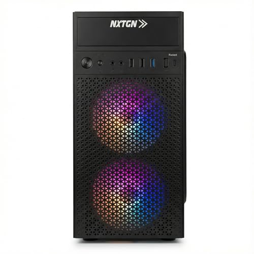 NXTGN NXTGN Core i7 Desktop Computer PC | Core i7-4770 3.40Ghz| 16GB RAM | 512GB SSD | 5G WiFi & Bluetooth | HDMI, VGA, Ethernet | USB 3.0 | Windows 11 Pro & Office 21 Installed | 2 Year On-Site Warranty