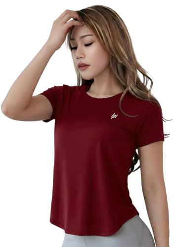 Nexsus Apparels Nexsus Apparels Women’s Gym T-Shirt – Quick Dry & Comfortable Sports Half Sleeve T-Shirt for Women | Activewear Top for Running & Workouts | Everyday Gym & Casual Wear | Available in Plus Sizes