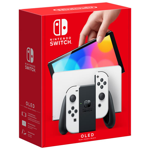 Nintendo Nintendo Switch OLED Console with White Joy-Con