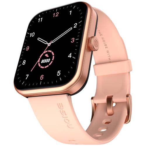 Noise Noise Pulse 2 Max 1.85″ Display, Bluetooth Calling Smart Watch, 10 Days Battery, 550 NITS Brightness, Smart DND, 100 Sports Modes, Smartwatch for Men and Women (Rose Pink)