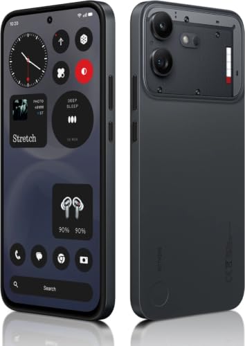 Nothing Nothing Phone (4b) 5G (Black, 8GB RAM, 128GB Storage) | Snapdragon 6 Gen 4 Octa-Core Processor | 50MP + 8MP Dual Rear Camera | 16MP Front Camera | 6.77-inch AMOLED Display | 6000mAh Battery |