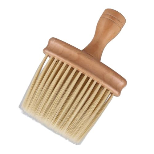 QELVENTO QELVENTO Keyboard Brush,Musical Instrument Dusting Brush, Wooden Piano Cleaner Brush,Anti-Static Double Sided Wooden Cleaner for Keyboards, Pianos, Guitar Synthesizers Laptop