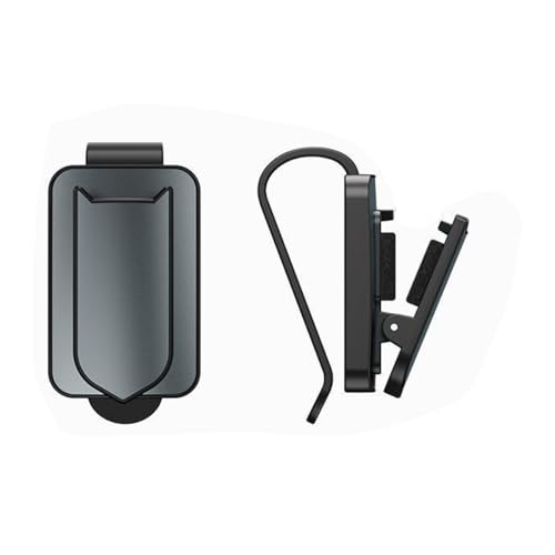 STHIRA STHIRA Sunglasses Holder for Car, Universal Visor Clip, One-Hand Press-Open