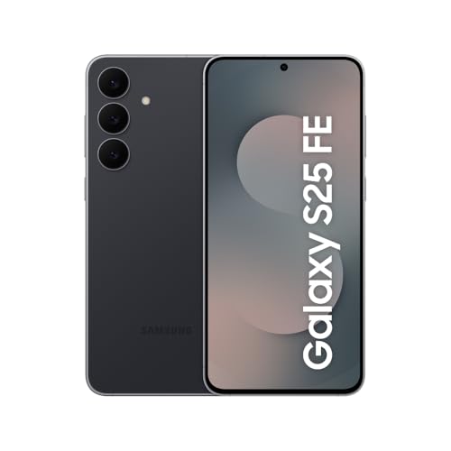 Samsung Samsung Galaxy S25 FE 5G Smartphone with Galaxy AI (JetBlack, 8GB RAM, 128GB Storage), 12MP Front Camera, ProVisual Engine, Long Battery Life
