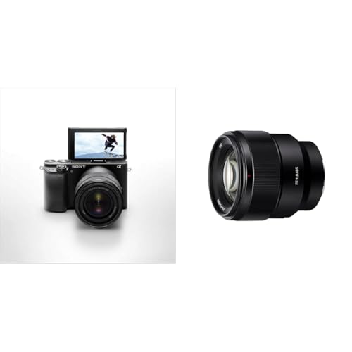 Sony Sony Alpha Ilce-6400M 24.2Mp Mirrorless Digital SLR 16 GB Camera (Black) with 18-135Mm Zoom Lens | A