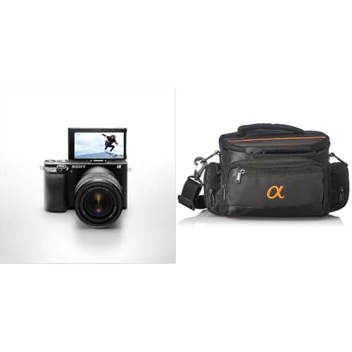 Sony Sony Alpha Ilce-6400M 24.2Mp Mirrorless Digital SLR 16 GB Camera (Black) with 18-135Mm Zoom Lens | A