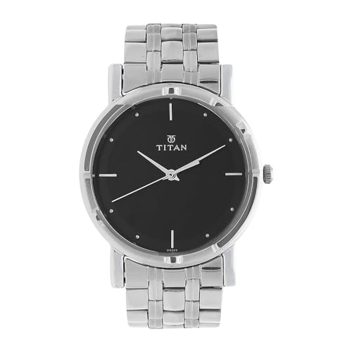 Titan Titan Karishma Analog Black Dial Men’s Watch -NM1639SM02 / NL1639SM02