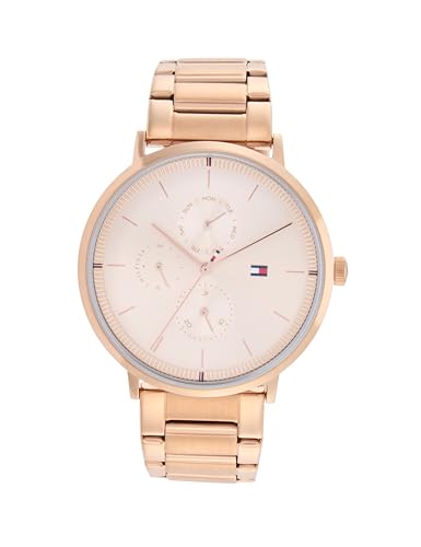 Tommy Hilfiger Tommy Hilfiger Rose Gold Dial Analog Watch for Women -TH1782296W/NCTH1782296, Band: Rose Gold