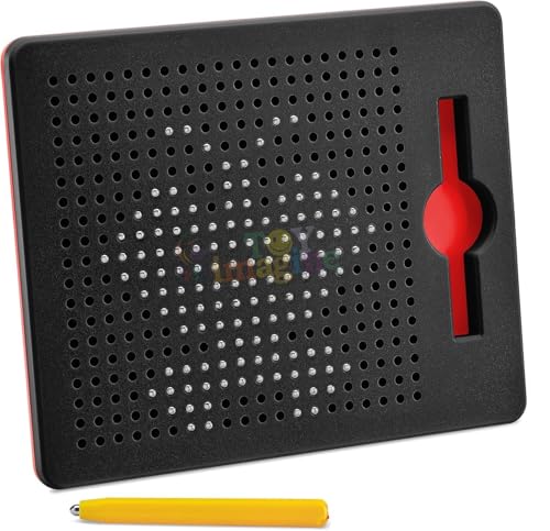 Toy Imagine Toy Imagine™ Magnetic Drawing Pad for Kids – Magnet Board with Stylus Pen | Fun Learning Toy, Birthday & Return Gift for Boys & Girls Age 2-5 Years | Colorful Travel Activity Game (Small)