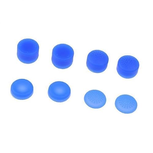 UJEAVETTE UJEAVETTE 3x8Piece Thumbstick Cap Rised Thumb Grip for Sony Playstation 4 PS4 Blue